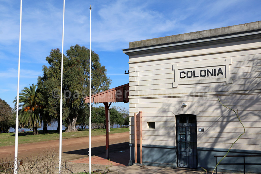 Colonia's old train station