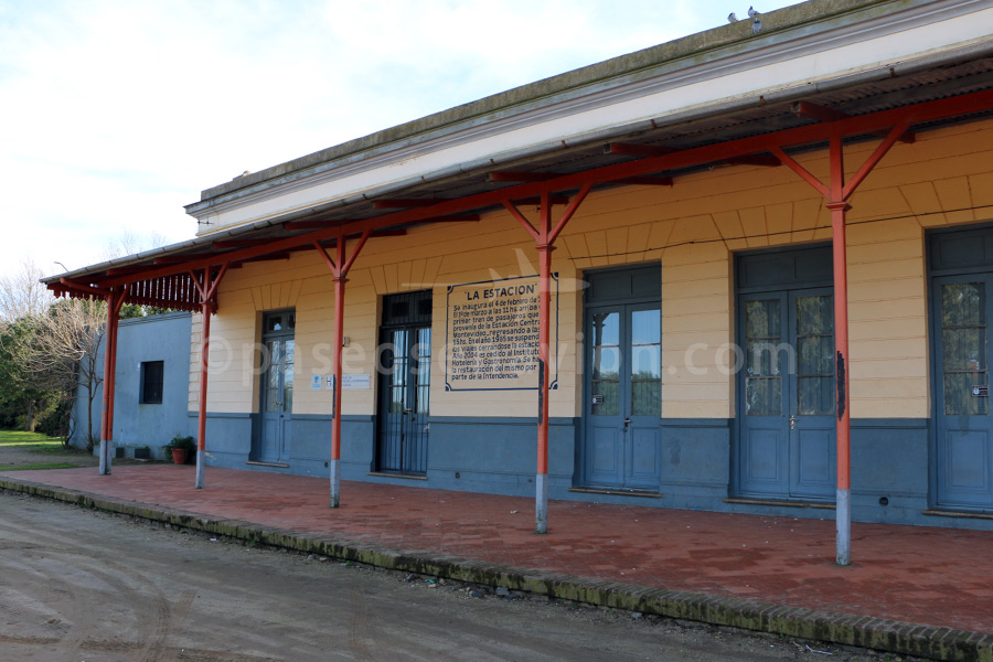 Colonia's old train station